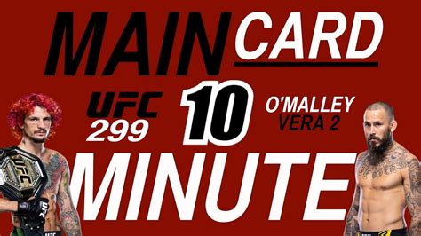 UFC 299 Best Bets .